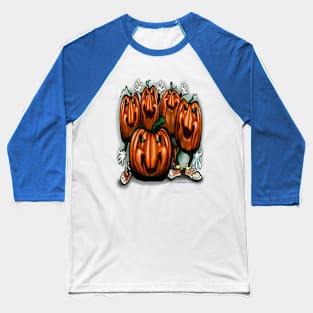 Pumpkins Baseball T-Shirt